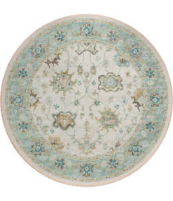 Dalyn Marbella MB6 Ivory Area Rug 10 ft. X 10 ft. Round
