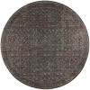 Dalyn Jericho JC10 Midnight Area Rug 10 ft. X 10 ft. Round