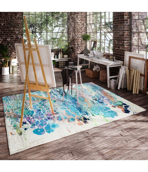 Dalyn Kikiamo KK20 Twilight Area Rug 8 ft. X 8 ft. Round