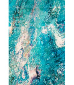 Dalyn Kikiamo KK4 Lagoon Area Rug 8 ft. X 8 ft. Round