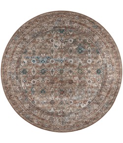 Dalyn Jericho JC7 Latte Area Rug 8 ft. X 8 ft. Round
