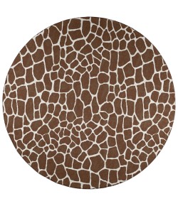 Dalyn Mali ML4 Chocolate Area Rug 6 ft. X 6 ft. Round