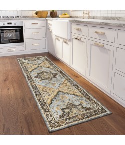 Dalyn Jericho JC2 Pewter Area Rug 2 ft. 6 in. X 10 ft. Runner