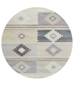 Dalyn Phoenix PH1 Ivory Area Rug 8 ft. X 8 ft. Round
