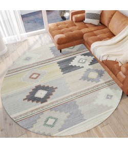 Dalyn Phoenix PH1 Ivory Area Rug 8 ft. X 8 ft. Round