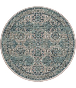 Dalyn Marbella MB5 Mineral Blue Area Rug 10 ft. X 10 ft. Round