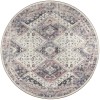 Dalyn Jericho JC9 Pearl Area Rug 4 ft. X 4 ft. Round