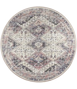 Dalyn Jericho JC9 Pearl Area Rug 10 ft. X 10 ft. Round