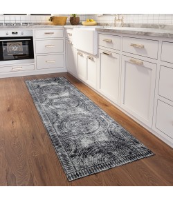 Dalyn Sedona SN7 Pewter Area Rug 2 ft. 3 in. X 7 ft. 6 in. Runner