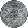 Dalyn Jericho JC5 Steel Area Rug 10 ft. X 10 ft. Round