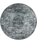 Dalyn Jericho Area Rug Dalyn Jericho JC5 Steel Area Rug 10 ft. X 10 ft. Round