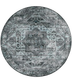 Dalyn Jericho JC5 Steel Area Rug 8 ft. X 8 ft. Round