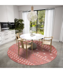 Dalyn Sedona SN1 Paprika Area Rug 6 ft. X 6 ft. Round