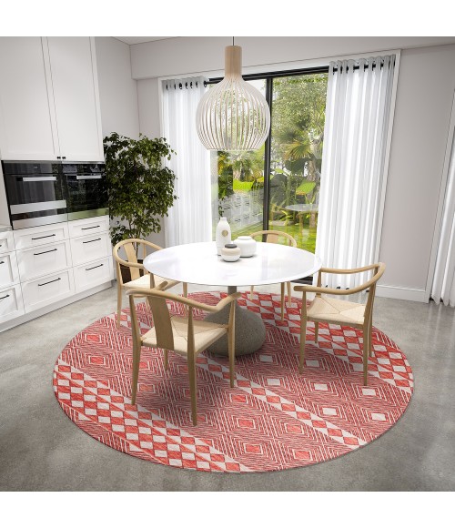 Dalyn Sedona Area Rug Dalyn Sedona SN1 Paprika Area Rug 10 ft. X 10 ft. Round