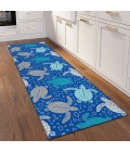 Dalyn Seabreeze SZ13 Navy Area Rug 2 ft. 3 in. X 7 ft. 6 in. Runner