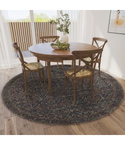 Dalyn Jericho JC10 Midnight Area Rug 8 ft. X 8 ft. Round