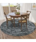 Dalyn Jericho Area Rug Dalyn Jericho JC5 Steel Area Rug 10 ft. X 10 ft. Round