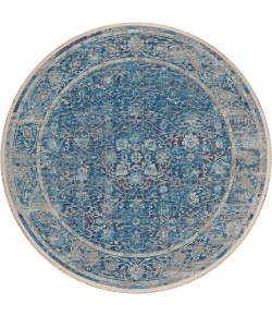 Dalyn Marbella MB2 Navy Area Rug 10 ft. X 10 ft. Round