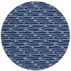 Dalyn Harbor HA7 Navy Area Rug 8 ft. X 8 ft. Round