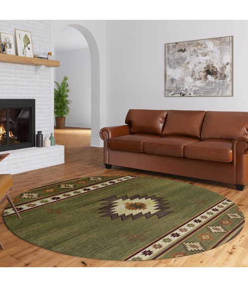 Dalyn Phoenix PH4 Cactus Area Rug 8 ft. X 8 ft. Round