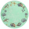Dalyn Seabreeze SZ9 Lagoon Area Rug 8 ft. X 8 ft. Round