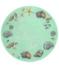 Dalyn Seabreeze SZ9 Lagoon Area Rug 8 ft. X 8 ft. Round