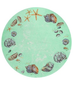 Dalyn Seabreeze SZ9 Lagoon Area Rug 8 ft. X 8 ft. Round