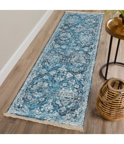 Dalyn Marbella MB4 Navy Area Rug 2 ft. 3 in. X 12 ft. Runner