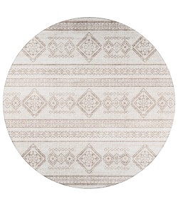 Dalyn Sedona SN14 Putty Area Rug 6 ft. X 6 ft. Round