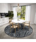 Dalyn Winslow WL2 Midnight Area Rug 6 ft. X 6 ft. Round