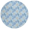 Dalyn Seabreeze SZ4 Sky Area Rug 8 ft. X 8 ft. Round