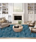 Dalyn Delano DA1 Navy Area Rug 5 ft. X 7 ft. 6 in. Rectangle