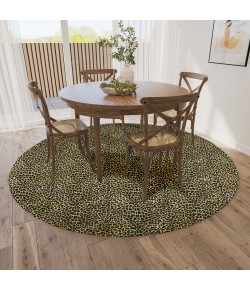 Dalyn Mali ML2 Gold Area Rug 6 ft. X 6 ft. Round