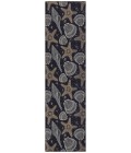 Dalyn Seabreeze SZ4 Black Area Rug 2 ft. 3 in. X 7 ft. 6 in. Runner