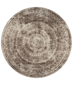 Dalyn Sedona SN7 Taupe Area Rug 6 ft. X 6 ft. Round