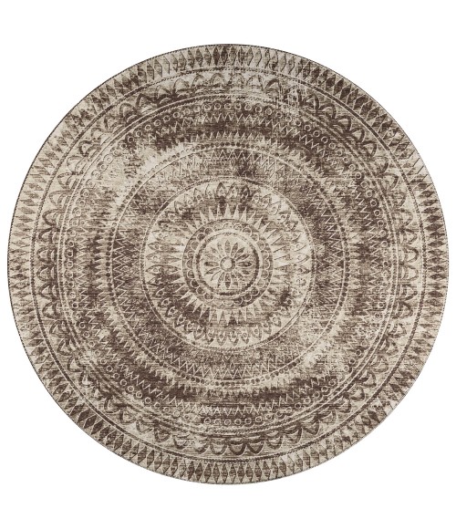 Dalyn Sedona Area Rug Dalyn Sedona SN7 Taupe Area Rug 10 ft. X 10 ft. Round