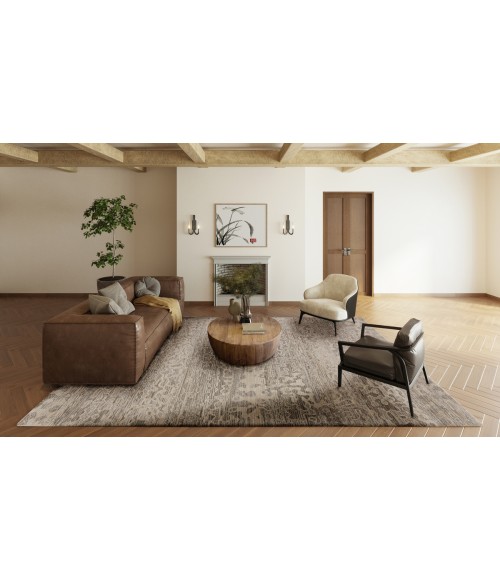 Dalyn Denizi Area Rug Dalyn Denizi DZ6 Silver Area Rug 9 ft. X 13 ft. 2 in. Rectangle
