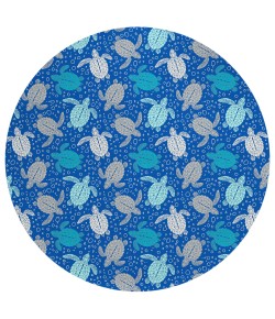 Dalyn Seabreeze SZ13 Navy Area Rug 8 ft. X 8 ft. Round
