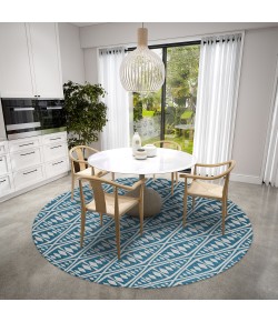 Dalyn Sedona SN6 Indigo Area Rug 8 ft. X 8 ft. Round