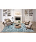 Dalyn Jericho JC5 Denim Area Rug 4 ft. X 4 ft. Round