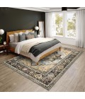 Dalyn Jericho Area Rug Dalyn Jericho JC2 Pewter Area Rug 9 ft. X 12 ft. Rectangle
