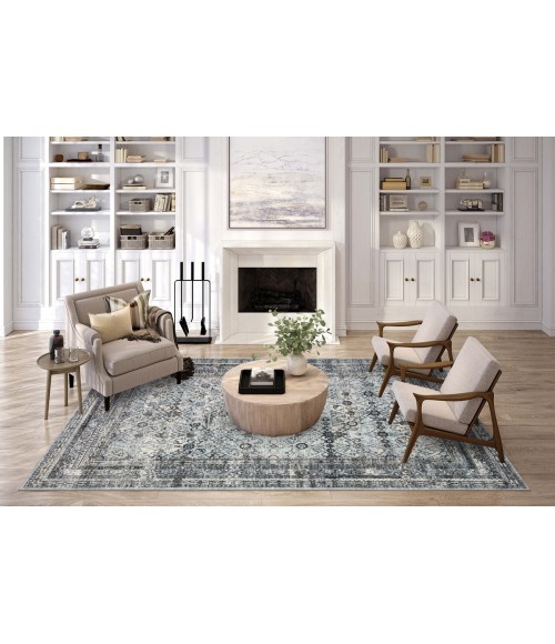Dalyn Jericho JC7 Pewter Area Rug 8 ft. X 10 ft. Rectangle