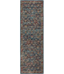 Dalyn Jericho JC8 Navy Area Rug 2 ft. 6 in. X 10 ft. Runner