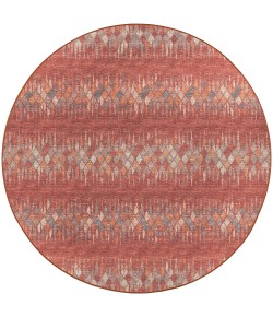 Dalyn Winslow WL5 Paprika Area Rug 4 ft. X 4 ft. Round