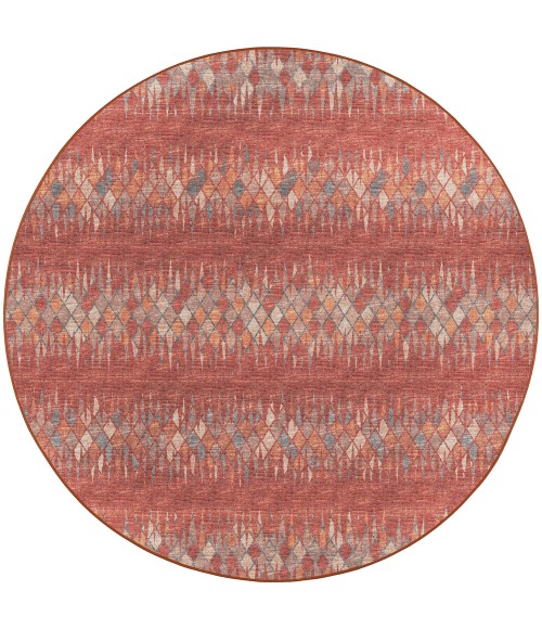 Dalyn Winslow Area Rug Dalyn Winslow WL5 Paprika Area Rug 10 ft. X 10 ft. Round