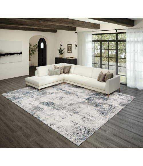 Dalyn Rhodes RR1 Grey Area Rug 9 ft. X 13 ft. Rectangle