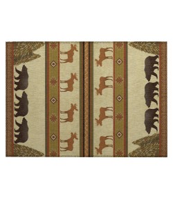 Dalyn Excursion EX1 Beige Area Rug 1 ft. 8 in. X 2 ft. 6 in. Rectangle