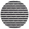 Dalyn Seabreeze SZ12 Black Area Rug 8 ft. X 8 ft. Round