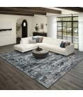 Dalyn Jericho Area Rug Dalyn Jericho JC5 Steel Area Rug 10 ft. X 10 ft. Round