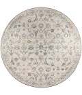 Dalyn Jericho JC4 Linen Area Rug 4 ft. X 4 ft. Round